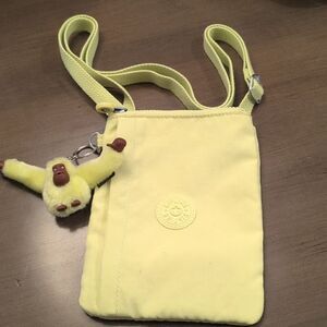Kipling Chester Small Crossbody Shoulder Bag in Lime Green